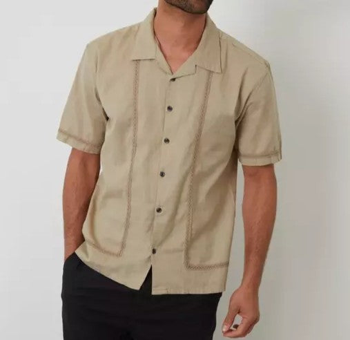 Chemise Threadbare Short-Sleeve Bowling