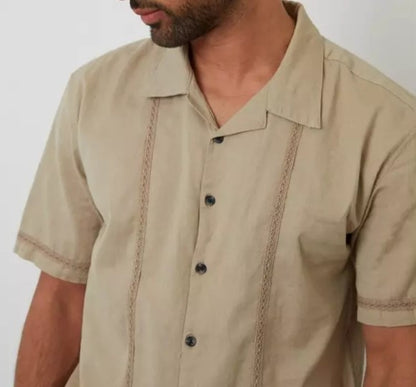 Chemise Threadbare Short-Sleeve Bowling