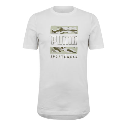 T-shirt Puma 2 Col White Back