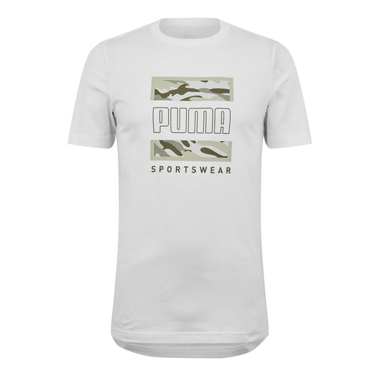 T-shirt Puma 2 Col White Back