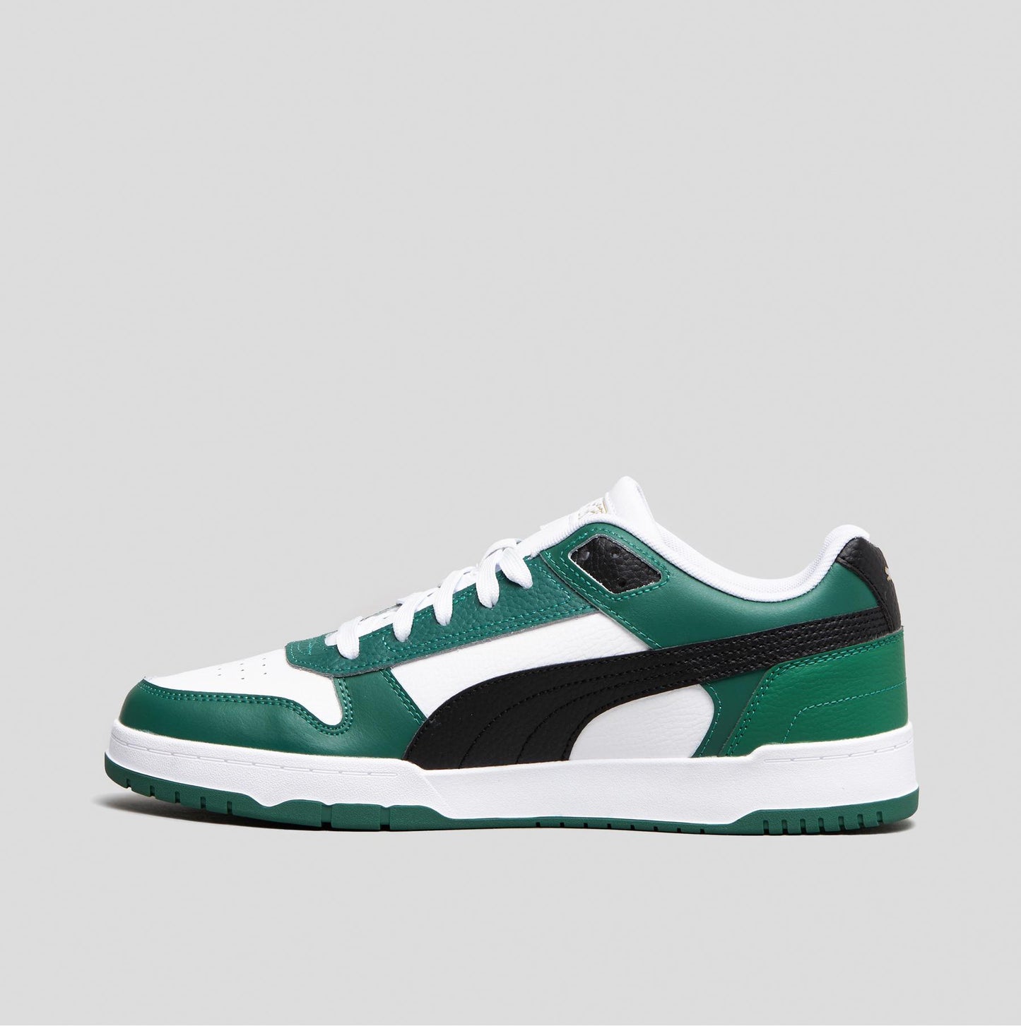 Basket puma rbd game low white-black-vine-gold