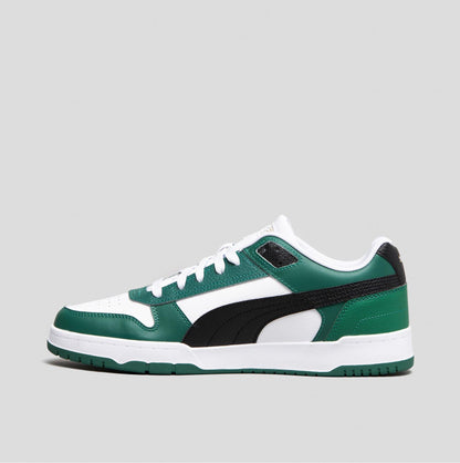 Basket puma rbd game low white-black-vine-gold