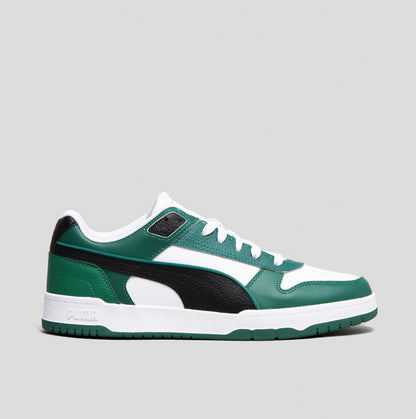 Basket puma rbd game low white-black-vine-gold