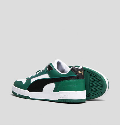 Basket puma rbd game low white-black-vine-gold