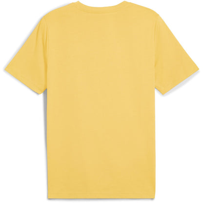 T-shirt puma graphic box tee sn99 yellow cotton