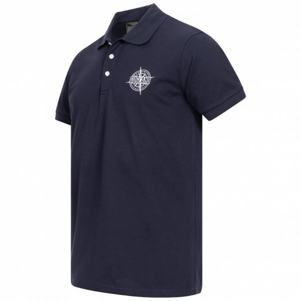 Polo GOGLAND "Noshak" marine coton