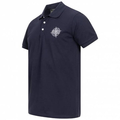 Polo GOGLAND "Noshak" marine coton