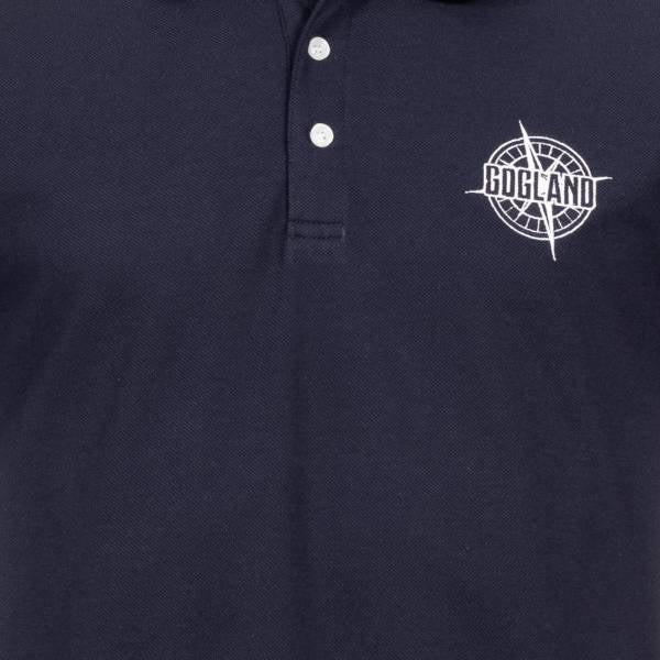 Polo GOGLAND "Noshak" marine coton