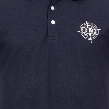 Polo GOGLAND "Noshak" marine coton
