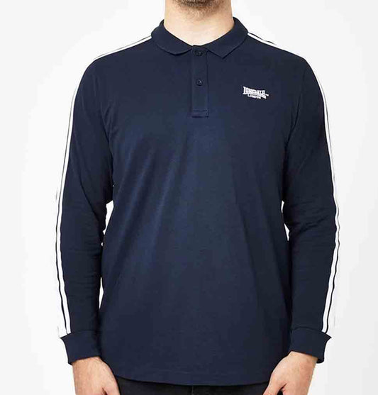Polo Lonsdale 2 Stripe Long