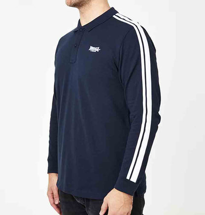 Polo Lonsdale 2 Stripe Long