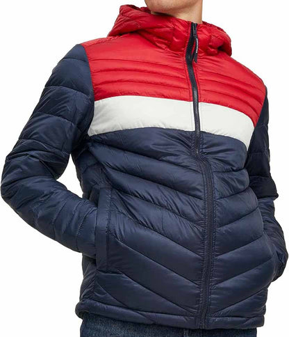 Doudoune Jack & Jones Navy Hooded Puffer