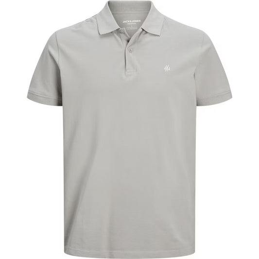Polo Jack and Jones Men's Gris Coton
