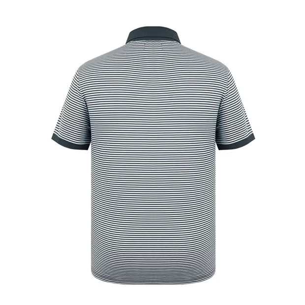 Polo Lee Cooper Stripe  Charc/whit