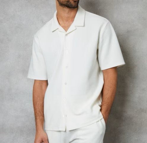 Chemise Threadbare Embley Short-Sleeve withe