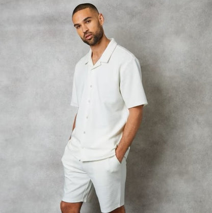 Chemise Threadbare Embley Short-Sleeve withe
