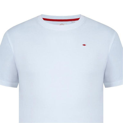 T-Shirt Lee Cooper Essentials Crew White Cotton