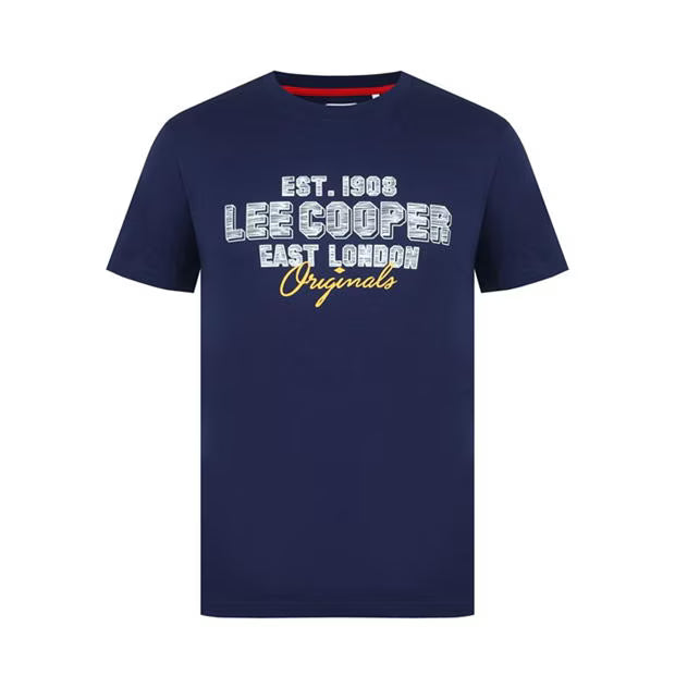 T- Shirt Lee Cooper 100% Coton 590131/22 bleu nuit