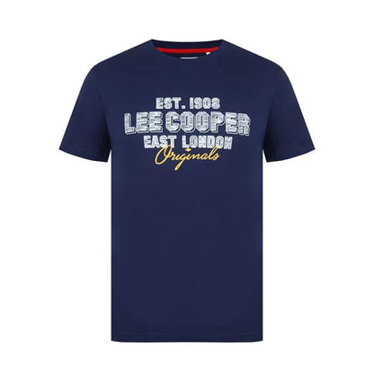 T- Shirt Lee Cooper 100% Coton 590131/22 bleu nuit