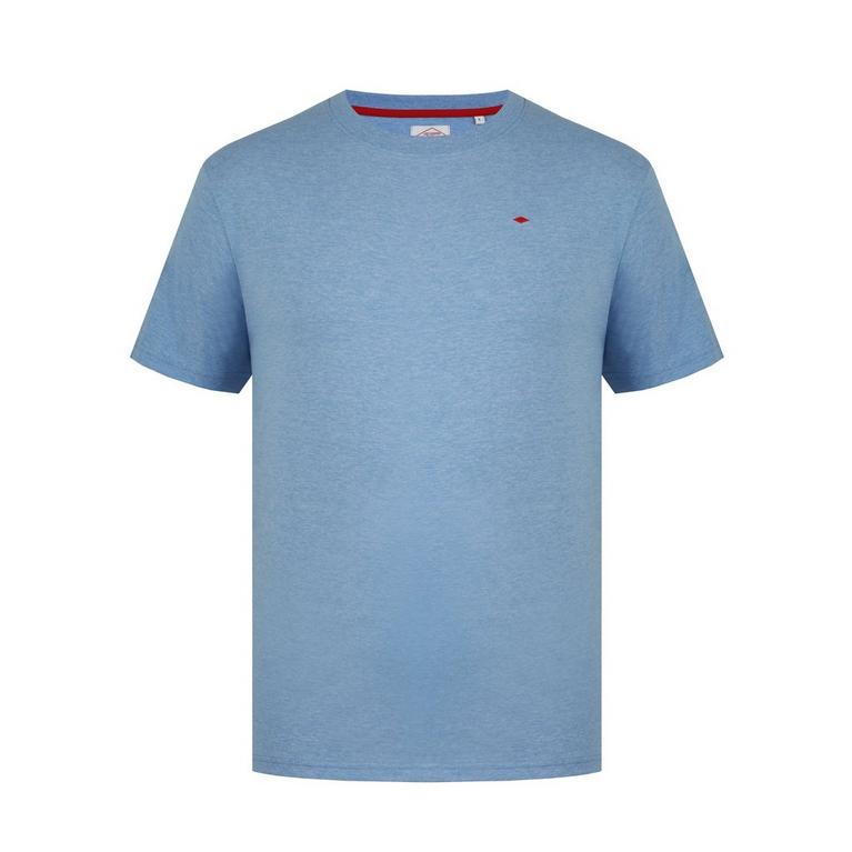 T-Shirt Lee Cooper Essentials Crew Sky Blue Cotton