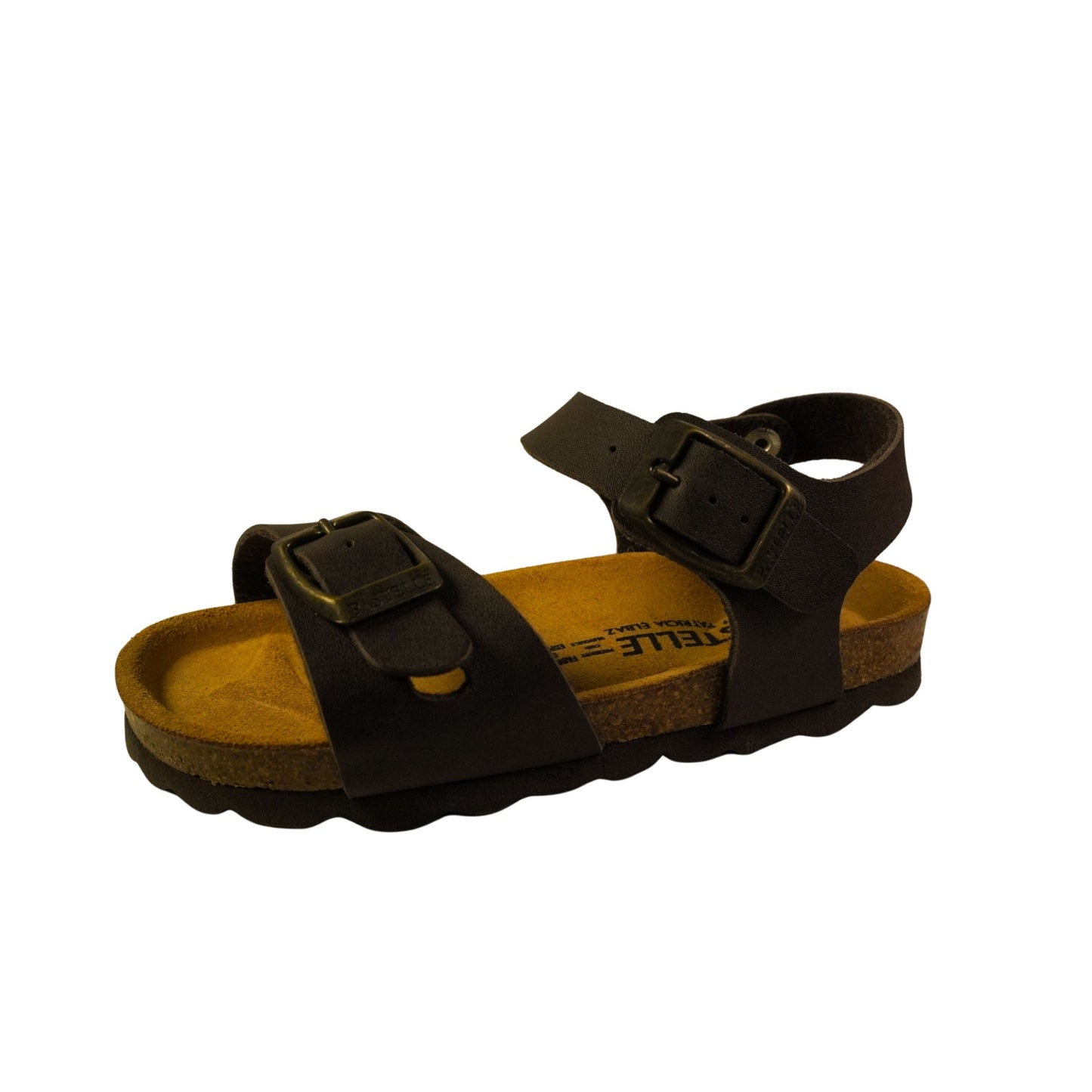 Sandale Enfant à Boucle, Semelle Confort en Cuir