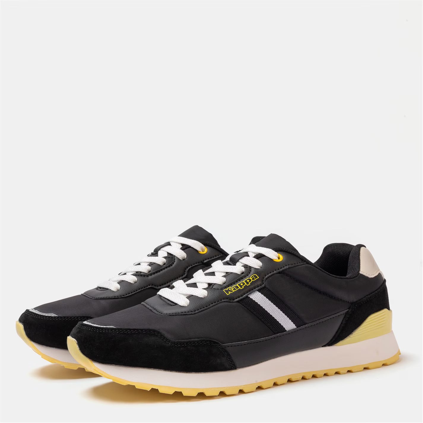 Basket Kappa DR Mens Noir/Jaune