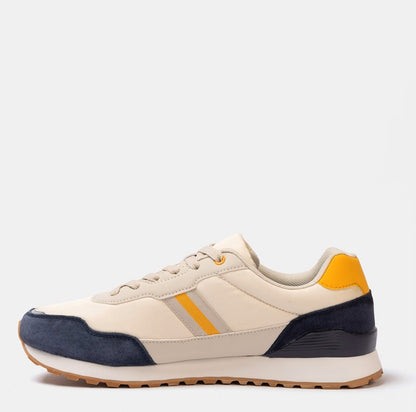 Basket Kappa DR Mens Beige/Navy