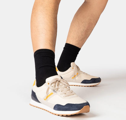 Basket Kappa DR Mens Beige/Navy