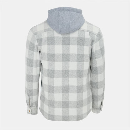 Veste à capuche lonsdal sherp Light Grey