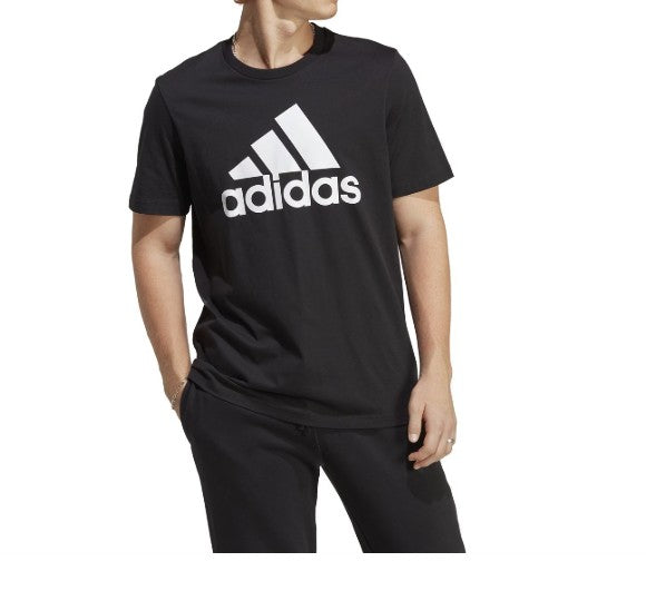T-Shirt Mens adidas Graphic Black 100% Cotton