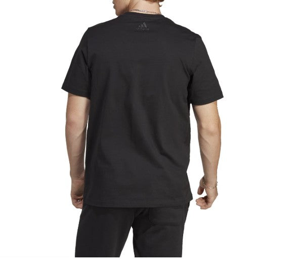 T-Shirt Mens adidas Graphic Black 100% Cotton