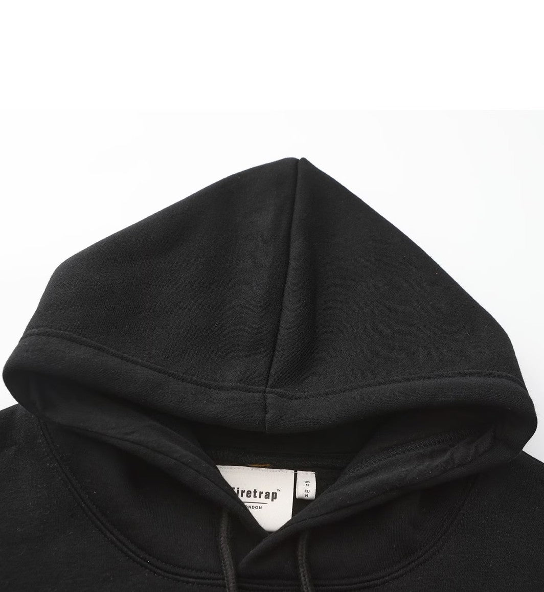 Sweat Firetrap Pullover Fleece Black