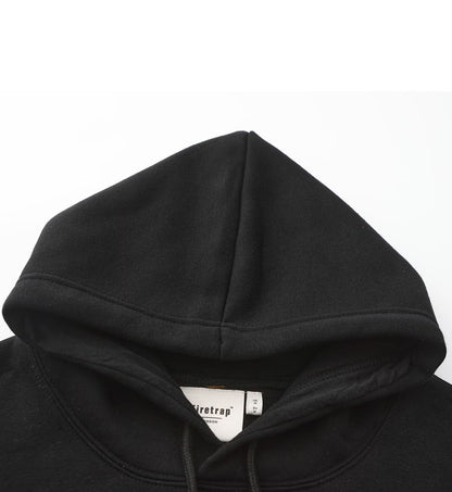 Sweat Firetrap Pullover Fleece Black
